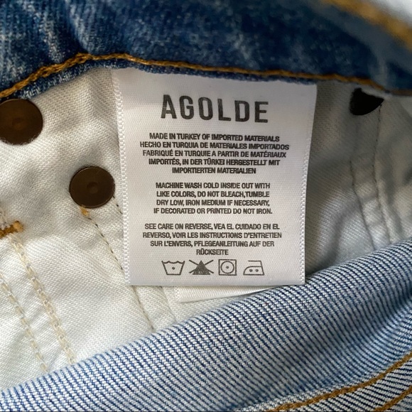 Agolde Riley High Rise Jeans - Picture 6 of 8